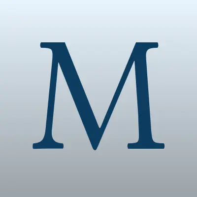 Маркиза, салон штор и плательных тканей, лого-визитка